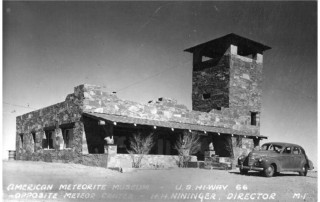 The original American Meteorite Museum on US 66, H.H. Nininger, Director.